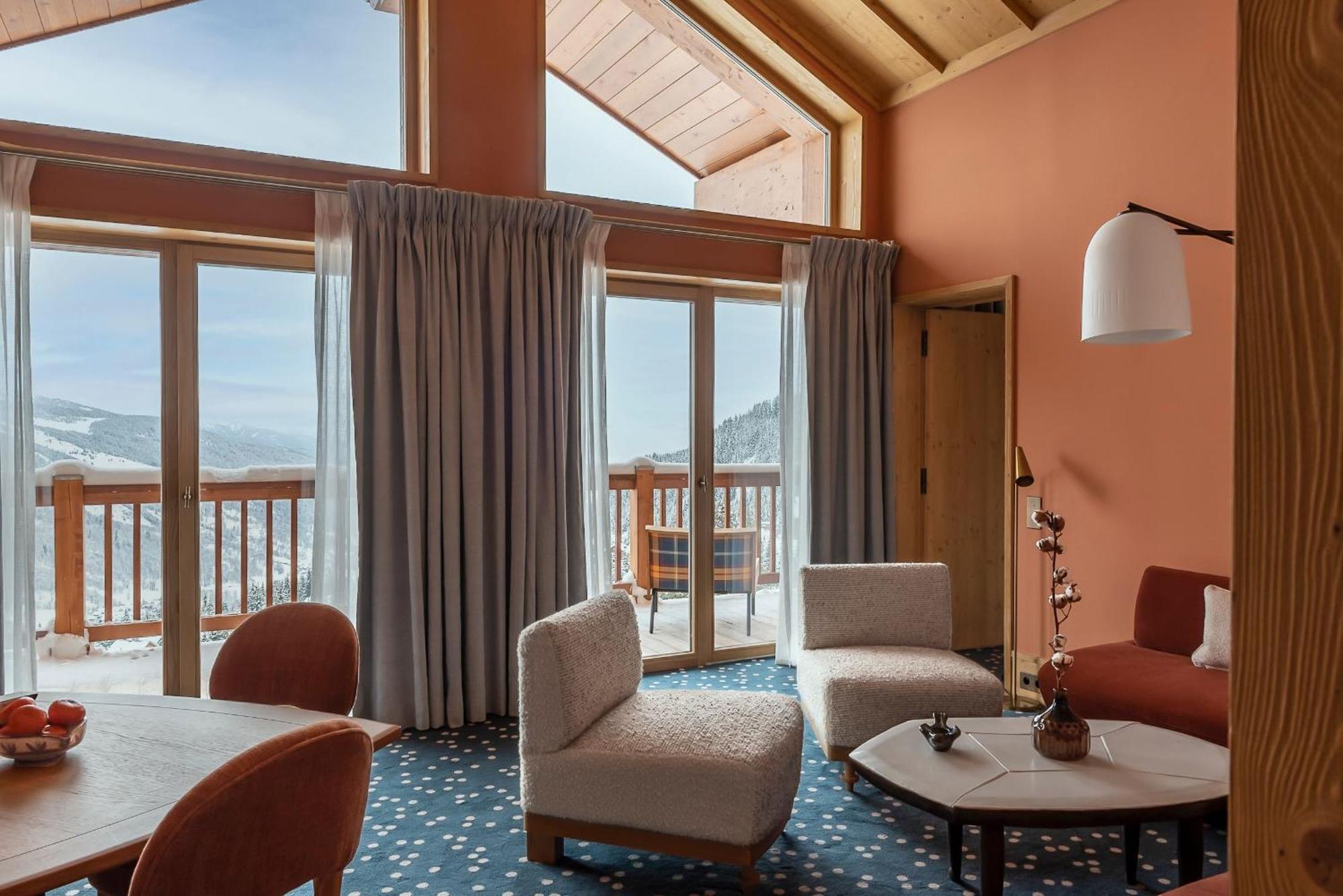 Hotel Le Coucou Méribel Kültér fotó