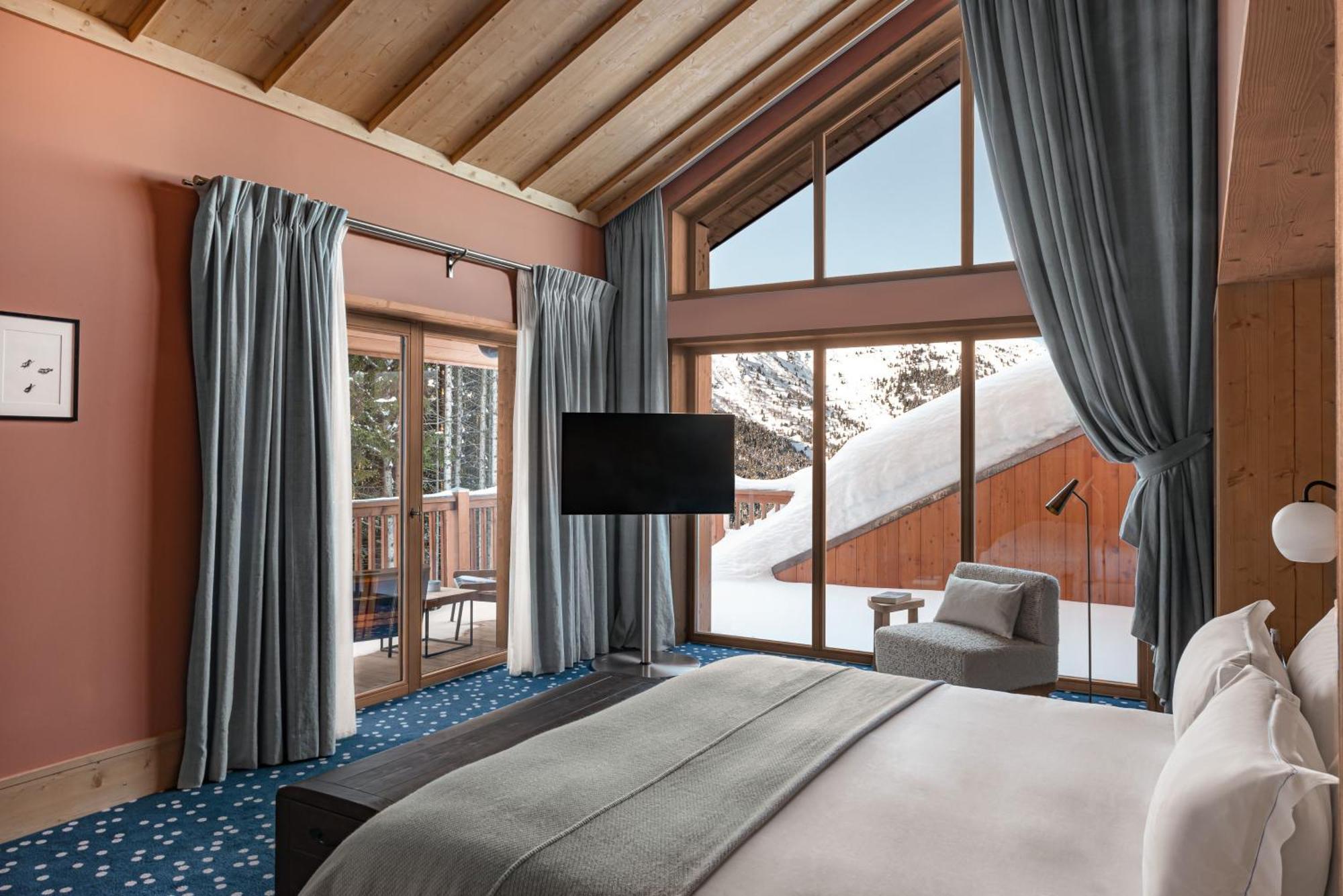 Hotel Le Coucou Méribel Kültér fotó
