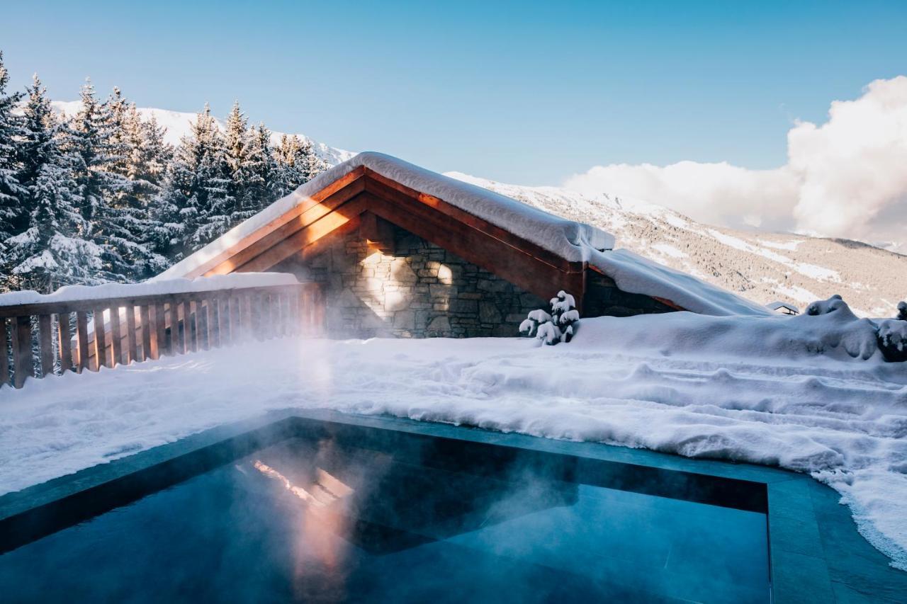 Hotel Le Coucou Méribel Kültér fotó